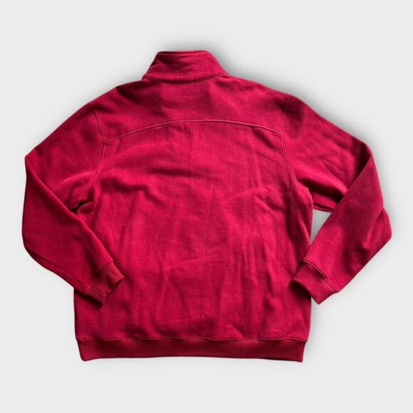 Men's Y2K Gear for Sports Alaska Denali Fleece Zip Pullover Red XXL Gorpcore NWT - Picture 3 of 9